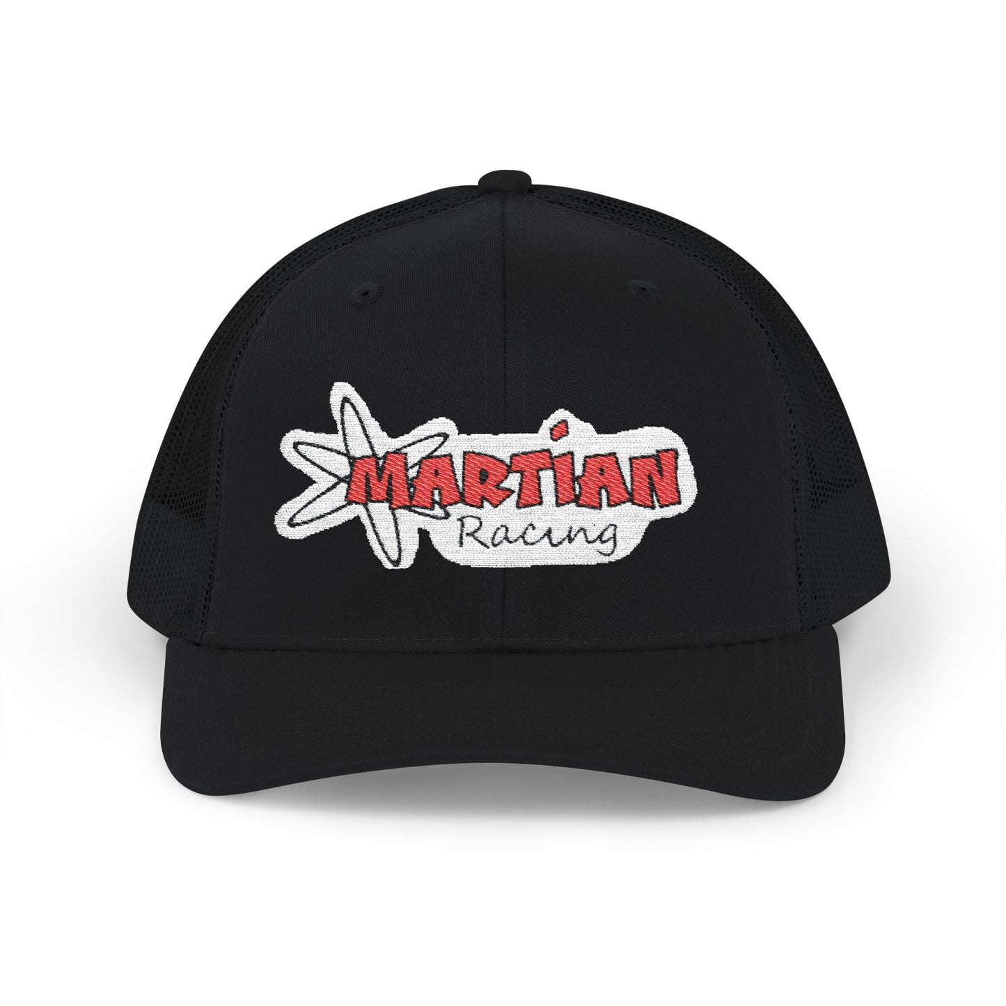 Martian Racing Embroidered Snapback Trucker Hat