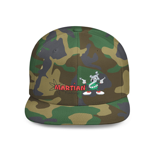 Martians Snapback Hat with Fun Design - Perfect for Casual Outfits, Gifts, Streetwear, Festivals, and Everyday Wear