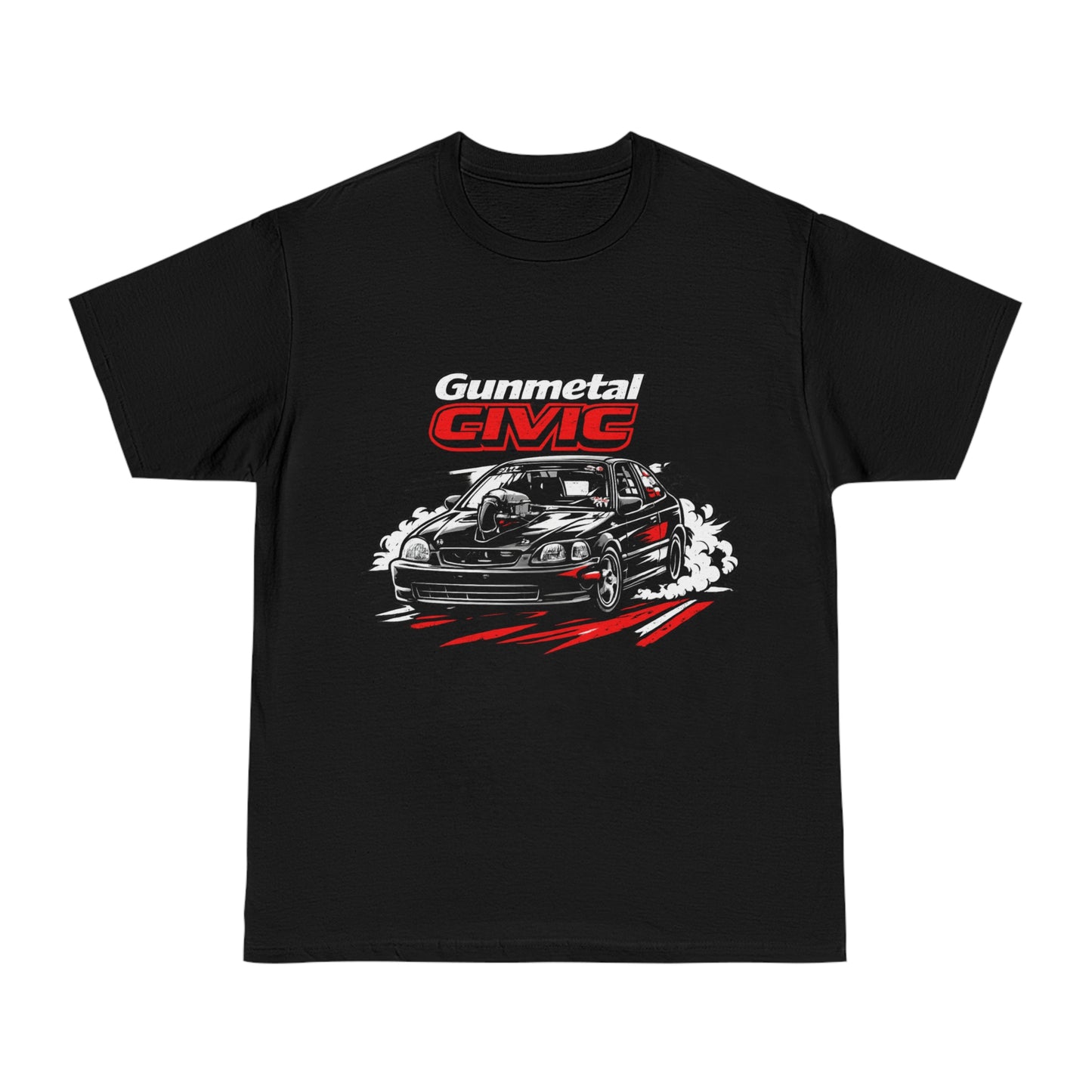 Gunmetal Civic Racing T-Shirt