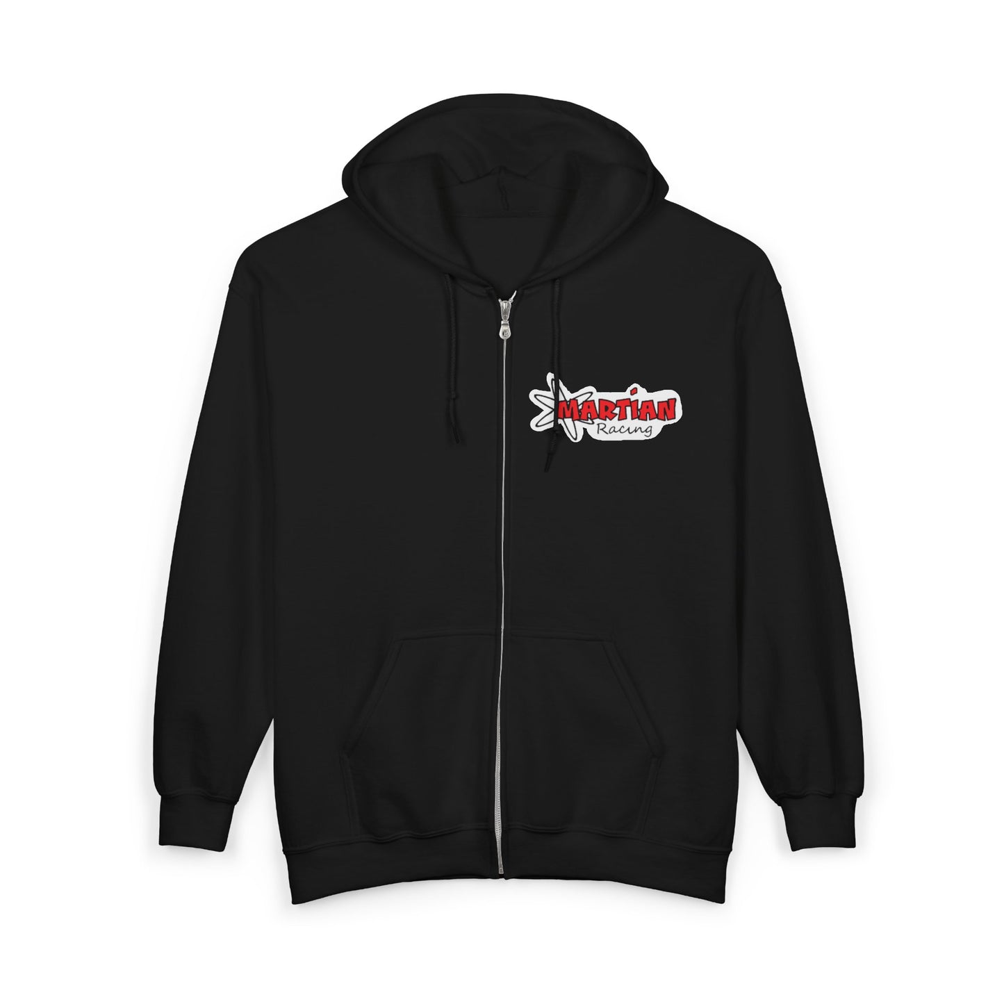 Martian Racing Character Full‑Zip Sweatshirt