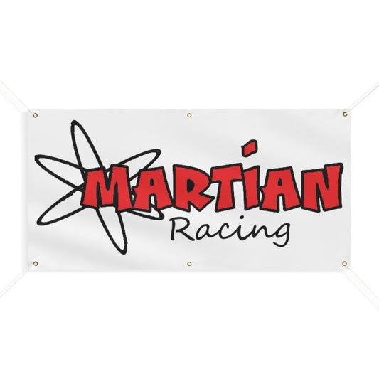 Martian Racing Matte Banner – Outdoor Racing Team Sign