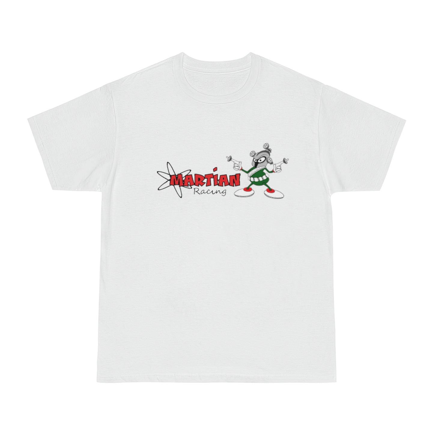 Gunmetal Civic Racing on the back T-Shirt — Martian Racing Graphic Tee